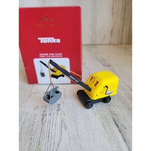 Hallmark Tonka Crane Clam 75th Anniversary ornament Xmas